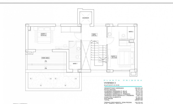 Nieuwbouw woningen - 3. Halfvrijstaand huis - Finestrat - Costa Blanca Noord