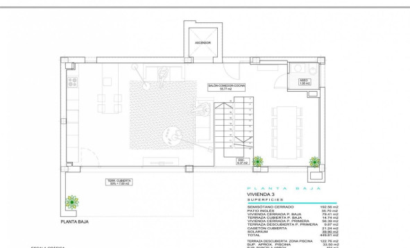 Nieuwbouw woningen - 3. Halfvrijstaand huis - Finestrat - Costa Blanca Noord