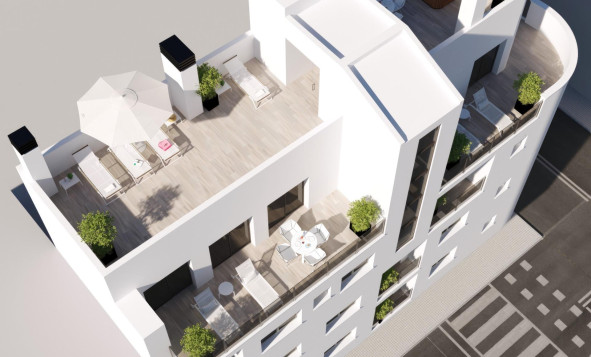 Nieuwbouw woningen - 1. Appartement / flat - Torrevieja - Costa Blanca Zuid