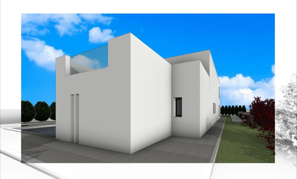 Nieuwbouw woningen - 3. Halfvrijstaand huis - Aspe - Costa Blanca Noord