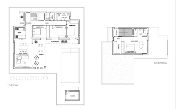 Nieuwbouw woningen - 3. Halfvrijstaand huis - Aspe - Costa Blanca Noord