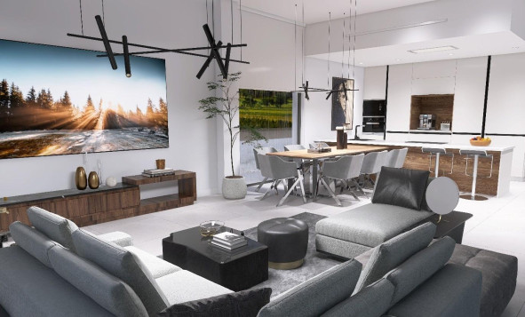 Nieuwbouw woningen - 3. Halfvrijstaand huis - Aspe - Costa Blanca Noord