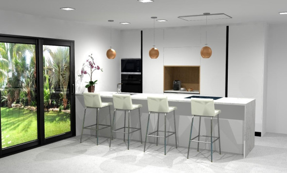 Nieuwbouw woningen - 3. Halfvrijstaand huis - Aspe - Costa Blanca Noord