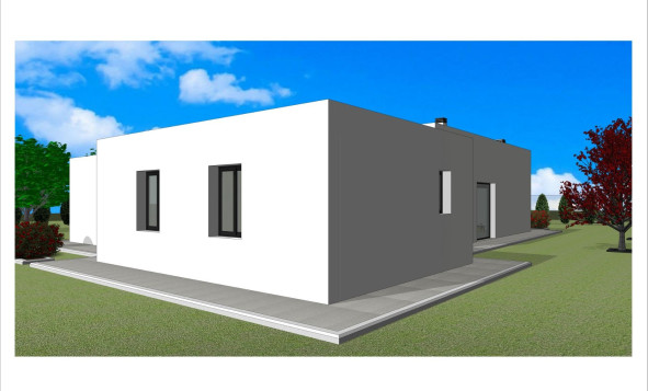 Nieuwbouw woningen - 3. Halfvrijstaand huis - Aspe - Costa Blanca Noord