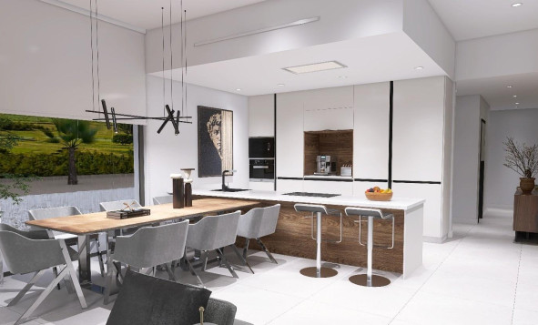 Nieuwbouw woningen - 3. Halfvrijstaand huis - Aspe - Costa Blanca Noord