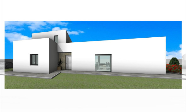 Nieuwbouw woningen - 3. Halfvrijstaand huis - Aspe - Costa Blanca Noord