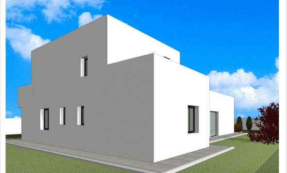 Nieuwbouw woningen - 3. Halfvrijstaand huis - Aspe - Costa Blanca Noord