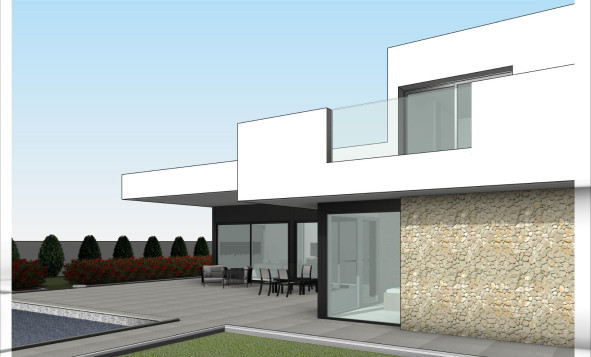 Nieuwbouw woningen - 3. Halfvrijstaand huis - Aspe - Costa Blanca Noord