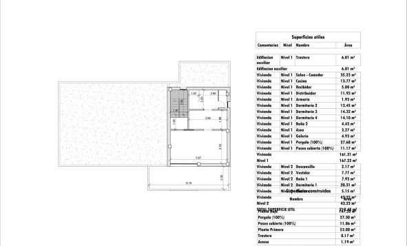 Nieuwbouw woningen - 3. Halfvrijstaand huis - Aspe - Costa Blanca Noord