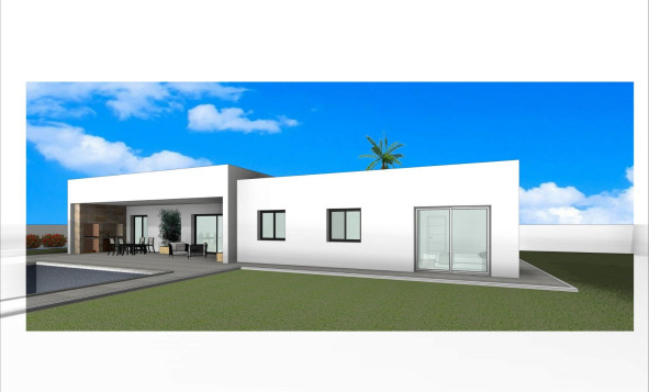 Nieuwbouw woningen - 3. Halfvrijstaand huis - Aspe - Costa Blanca Noord
