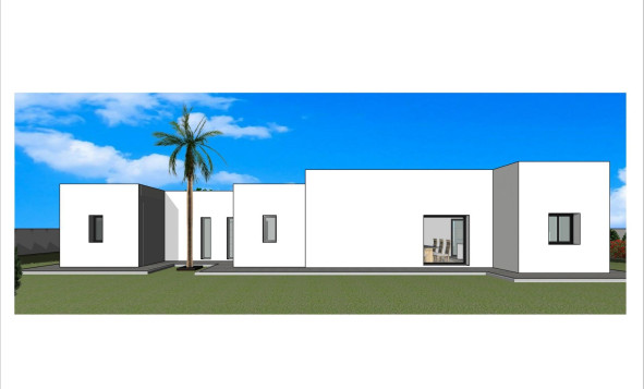 Nieuwbouw woningen - 3. Halfvrijstaand huis - Aspe - Costa Blanca Noord