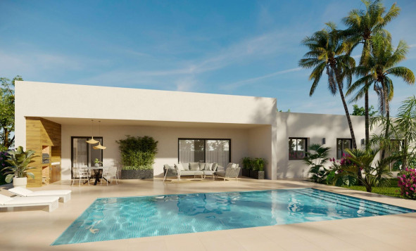 Nieuwbouw woningen - 3. Halfvrijstaand huis - Aspe - Costa Blanca Noord