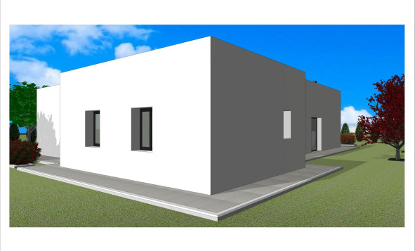 Nieuwbouw woningen - 3. Halfvrijstaand huis - Aspe - Costa Blanca Noord