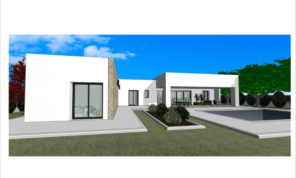 Obra nueva - 3. Casa pareada - La Romana - Costa Blanca Norte 