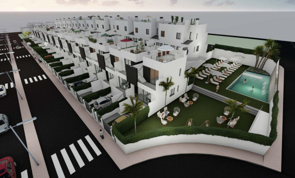 Nieuwbouw woningen - 2. Town house / tussenwoning - Cox - Costa Blanca Zuid
