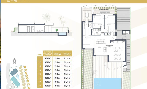 Nieuwbouw woningen - 3. Halfvrijstaand huis - Los Alcazares - Costa Calida