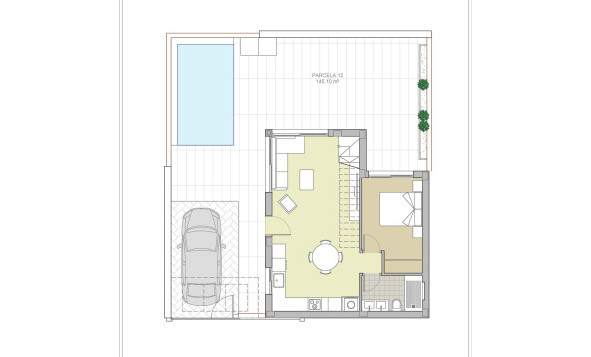 Nieuwbouw woningen - 3. Halfvrijstaand huis - Orihuela - Costa Blanca Zuid