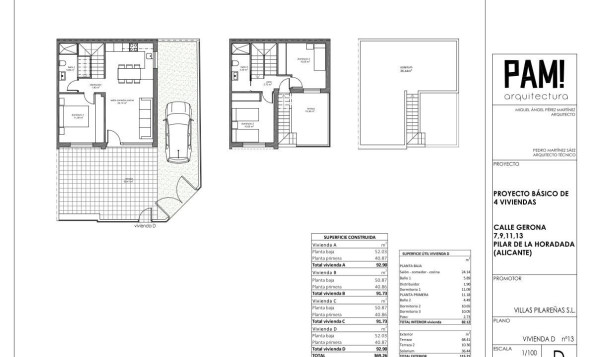 Obra nueva - 2. Chalet adosado - Pilar de la Horadada - Costa Blanca Sur