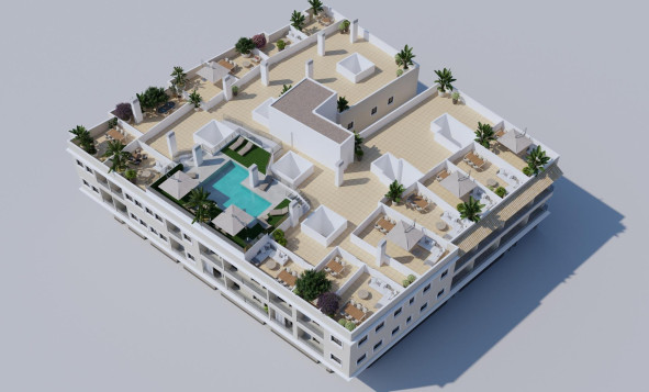Nieuwbouw woningen - 1. Appartement / flat - Algorfa - Costa Blanca Zuid