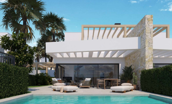 Nieuwbouw woningen - 4. Halfvrijstaande villa - Monforte del Cid - Costa Blanca Noord
