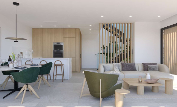 Nieuwbouw woningen - 4. Halfvrijstaande villa - Monforte del Cid - Costa Blanca Noord