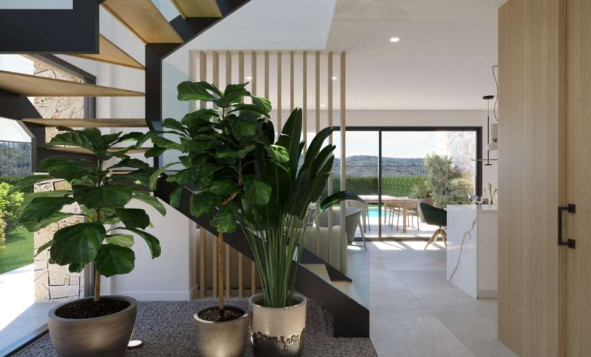 Nieuwbouw woningen - 4. Halfvrijstaande villa - Monforte del Cid - Costa Blanca Noord