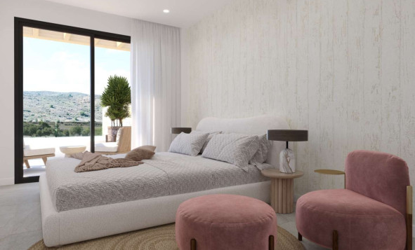 Nieuwbouw woningen - 4. Halfvrijstaande villa - Monforte del Cid - Costa Blanca Noord