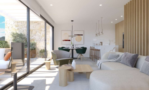 Nieuwbouw woningen - 4. Halfvrijstaande villa - Monforte del Cid - Costa Blanca Noord