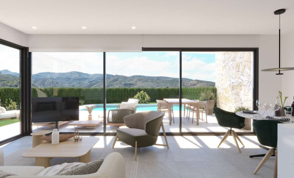 Nieuwbouw woningen - 4. Halfvrijstaande villa - Monforte del Cid - Costa Blanca Noord