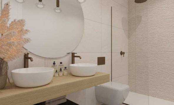 Nieuwbouw woningen - 4. Halfvrijstaande villa - Monforte del Cid - Costa Blanca Noord