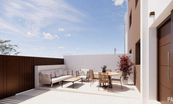 Nieuwbouw woningen - 2. Town house / tussenwoning - Pilar de la Horadada - Costa Blanca Zuid