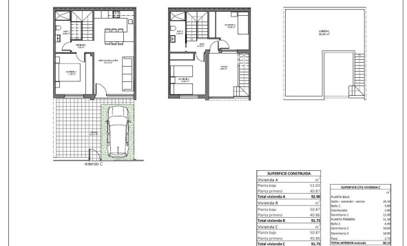Nieuwbouw woningen - 2. Town house / tussenwoning - Pilar de la Horadada - Costa Blanca Zuid