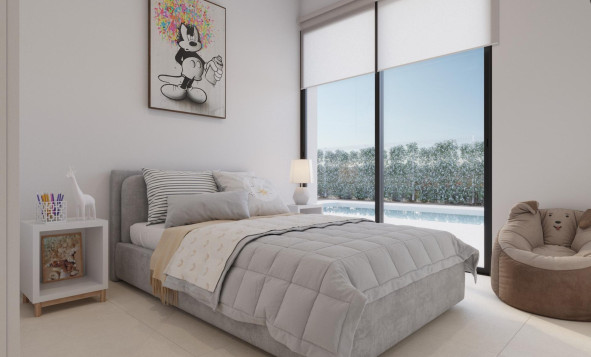 Nieuwbouw woningen - 3. Halfvrijstaand huis - Fuente Alamo de Murcia - Costa Calida