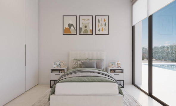 Nieuwbouw woningen - 3. Halfvrijstaand huis - Fuente Alamo de Murcia - Costa Calida