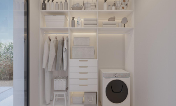 Nieuwbouw woningen - 3. Halfvrijstaand huis - Fuente Alamo de Murcia - Costa Calida