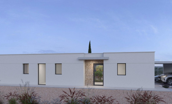 Nieuwbouw woningen - 3. Halfvrijstaand huis - Fuente Alamo de Murcia - Costa Calida