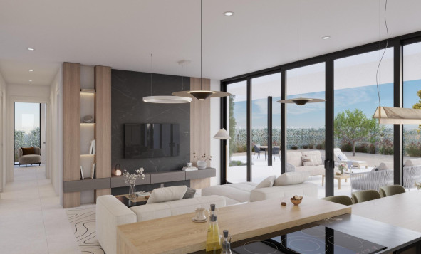 Nieuwbouw woningen - 3. Halfvrijstaand huis - Fuente Alamo de Murcia - Costa Calida