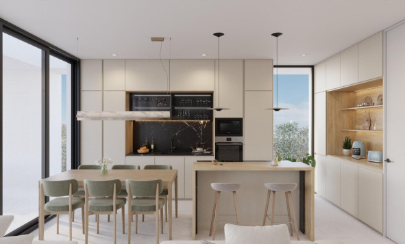 Nieuwbouw woningen - 3. Halfvrijstaand huis - Fuente Alamo de Murcia - Costa Calida