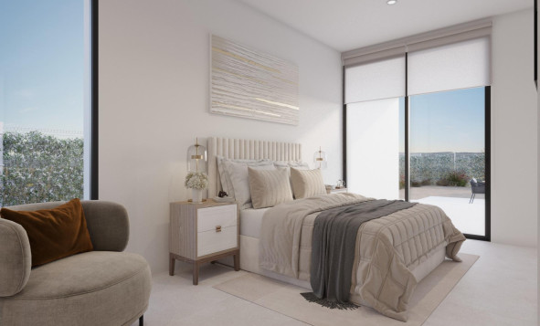 Nieuwbouw woningen - 3. Halfvrijstaand huis - Fuente Alamo de Murcia - Costa Calida