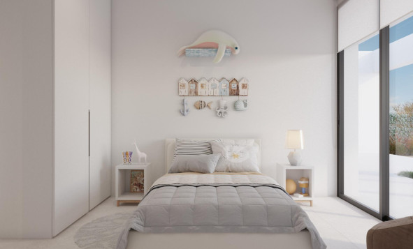 Nieuwbouw woningen - 3. Halfvrijstaand huis - Fuente Alamo de Murcia - Costa Calida