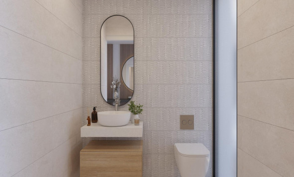 Nieuwbouw woningen - 3. Halfvrijstaand huis - Fuente Alamo de Murcia - Costa Calida