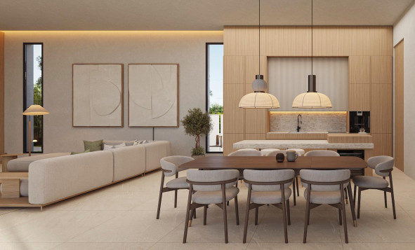 Obra nueva - 3. Casa pareada - Calpe - Costa Blanca Norte 