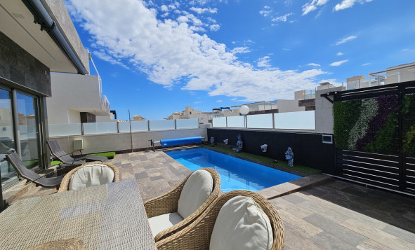 Herverkoop - 3. Halfvrijstaand huis - Villamartin - Costa Blanca Zuid