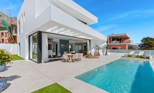 Obra nueva - 3. Casa pareada - Polop - Costa Blanca Sur