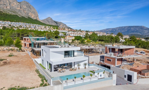 Obra nueva - 3. Casa pareada - Polop - Costa Blanca Sur