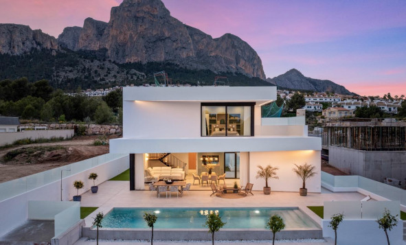 Obra nueva - 3. Casa pareada - Polop - Costa Blanca Sur