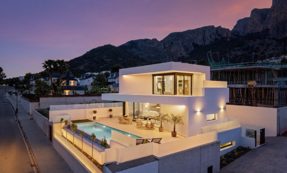 Obra nueva - 3. Casa pareada - Polop - Costa Blanca Sur