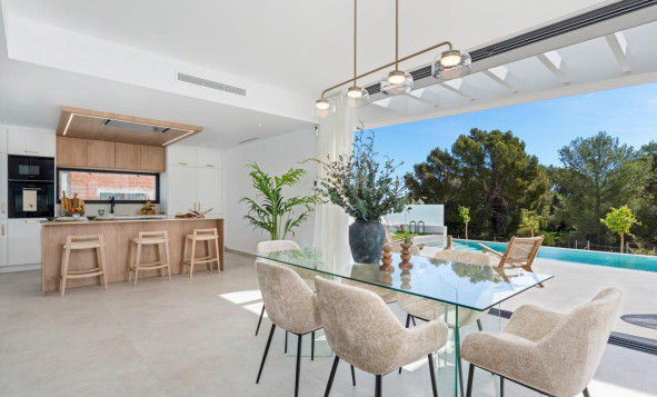 Obra nueva - 3. Casa pareada - Polop - Costa Blanca Sur