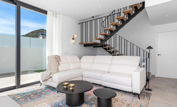 Obra nueva - 3. Casa pareada - Polop - Costa Blanca Sur