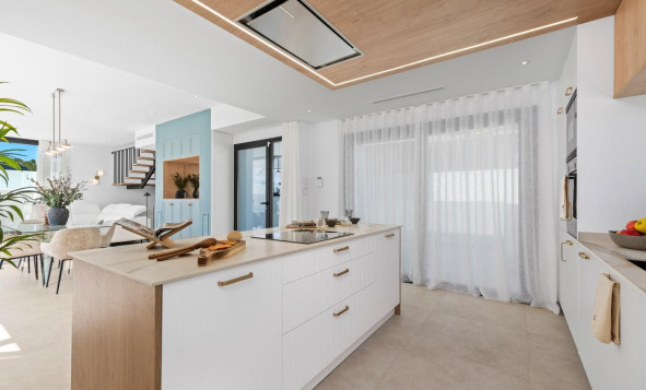 Obra nueva - 3. Casa pareada - Polop - Costa Blanca Sur